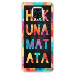 Odolné silikonové pouzdro iSaprio - Hakuna Matata 01 - Xiaomi Redmi Note 9 Pro / Note 9S obraz