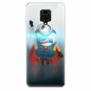 Odolné silikonové pouzdro iSaprio - Mimons Superman 02 - Xiaomi Redmi Note 9 Pro / Note 9S obraz