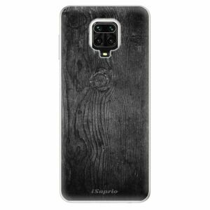 Odolné silikonové pouzdro iSaprio - Black Wood 13 - Xiaomi Redmi Note 9 Pro / Note 9S obraz