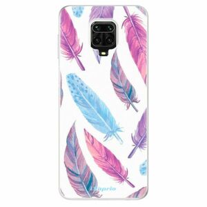 Odolné silikonové pouzdro iSaprio - Feather Pattern 10 - Xiaomi Redmi Note 9 Pro / Note 9S obraz