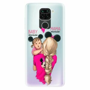 Odolné silikonové pouzdro iSaprio - Mama Mouse Blond and Girl - Xiaomi Redmi Note 9 obraz