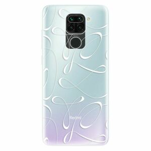 Odolné silikonové pouzdro iSaprio - Fancy - white - Xiaomi Redmi Note 9 obraz