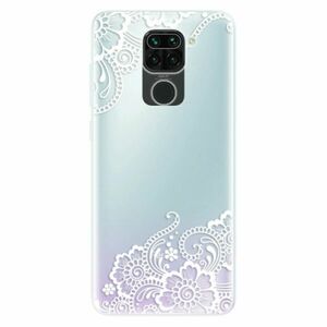 Odolné silikonové pouzdro iSaprio - White Lace 02 - Xiaomi Redmi Note 9 obraz