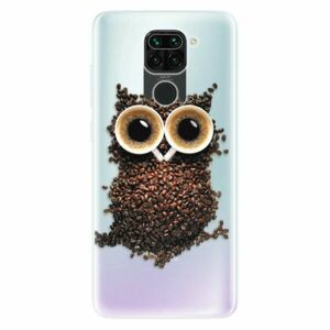 Odolné silikonové pouzdro iSaprio - Owl And Coffee - Xiaomi Redmi Note 9 obraz