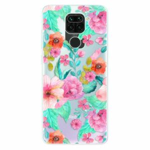 Odolné silikonové pouzdro iSaprio - Flower Pattern 01 - Xiaomi Redmi Note 9 obraz