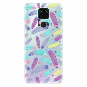 Odolné silikonové pouzdro iSaprio - Feather Pattern 01 - Xiaomi Redmi Note 9 obraz