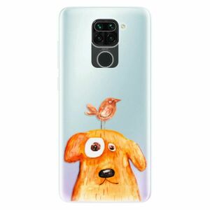 Odolné silikonové pouzdro iSaprio - Dog And Bird - Xiaomi Redmi Note 9 obraz