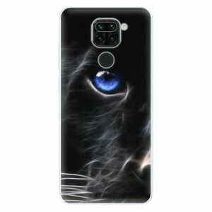 Odolné silikonové pouzdro iSaprio - Black Puma - Xiaomi Redmi Note 9 obraz