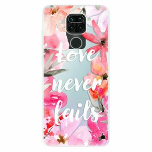 Odolné silikonové pouzdro iSaprio - Love Never Fails - Xiaomi Redmi Note 9 obraz