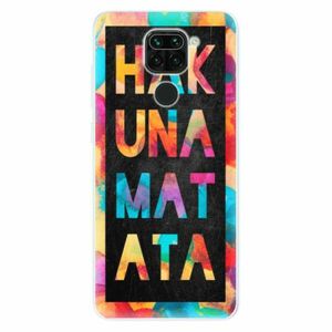 Odolné silikonové pouzdro iSaprio - Hakuna Matata 01 - Xiaomi Redmi Note 9 obraz