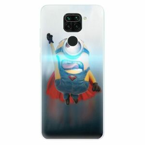 Odolné silikonové pouzdro iSaprio - Mimons Superman 02 - Xiaomi Redmi Note 9 obraz