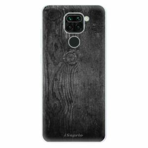 Odolné silikonové pouzdro iSaprio - Black Wood 13 - Xiaomi Redmi Note 9 obraz