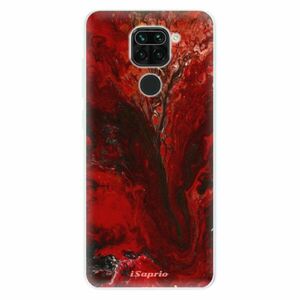 Odolné silikonové pouzdro iSaprio - RedMarble 17 - Xiaomi Redmi Note 9 obraz