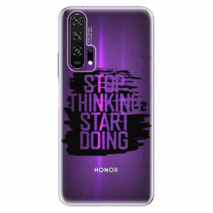 Odolné silikonové pouzdro iSaprio - Start Doing - black - Honor 20 Pro obraz