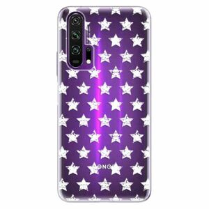 Odolné silikonové pouzdro iSaprio - Stars Pattern - white - Honor 20 Pro obraz