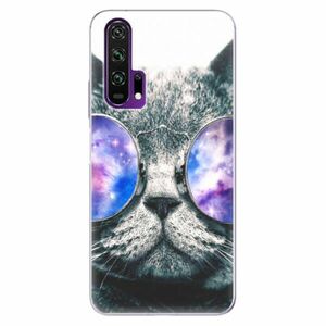 Odolné silikonové pouzdro iSaprio - Galaxy Cat - Honor 20 Pro obraz