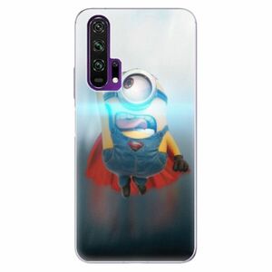 Odolné silikonové pouzdro iSaprio - Mimons Superman 02 - Honor 20 Pro obraz