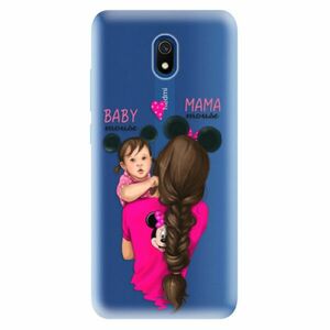 Odolné silikonové pouzdro iSaprio - Mama Mouse Brunette and Girl - Xiaomi Redmi 8A obraz