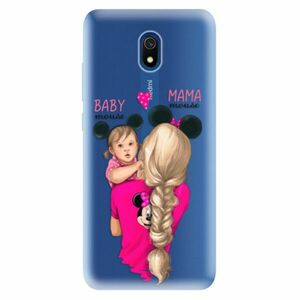 Odolné silikonové pouzdro iSaprio - Mama Mouse Blond and Girl - Xiaomi Redmi 8A obraz