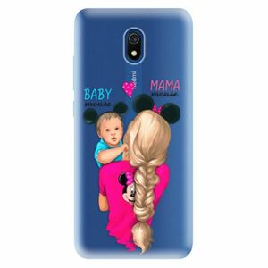 Odolné silikonové pouzdro iSaprio - Mama Mouse Blonde and Boy - Xiaomi Redmi 8A obraz