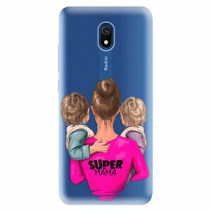 Odolné silikonové pouzdro iSaprio - Super Mama - Two Boys - Xiaomi Redmi 8A obraz