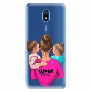 Odolné silikonové pouzdro iSaprio - Super Mama - Two Girls - Xiaomi Redmi 8A obraz