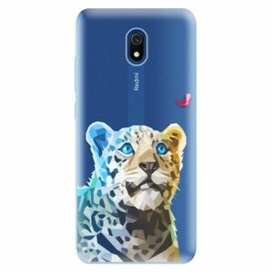 Odolné silikonové pouzdro iSaprio - Leopard With Butterfly - Xiaomi Redmi 8A obraz