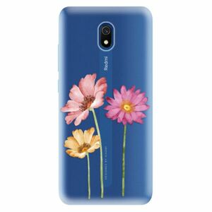 Odolné silikonové pouzdro iSaprio - Three Flowers - Xiaomi Redmi 8A obraz