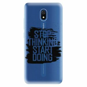 Odolné silikonové pouzdro iSaprio - Start Doing - black - Xiaomi Redmi 8A obraz