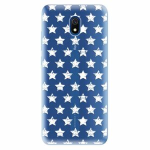 Odolné silikonové pouzdro iSaprio - Stars Pattern - white - Xiaomi Redmi 8A obraz