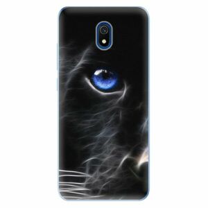 Odolné silikonové pouzdro iSaprio - Black Puma - Xiaomi Redmi 8A obraz