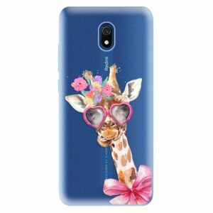 Odolné silikonové pouzdro iSaprio - Lady Giraffe - Xiaomi Redmi 8A obraz