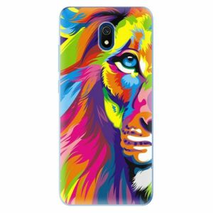 Odolné silikonové pouzdro iSaprio - Rainbow Lion - Xiaomi Redmi 8A obraz