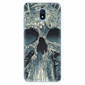 Odolné silikonové pouzdro iSaprio - Abstract Skull - Xiaomi Redmi 8A obraz