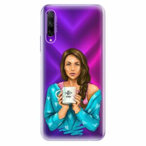 Odolné silikonové pouzdro iSaprio - Coffe Now - Brunette - Honor 9X Pro obraz