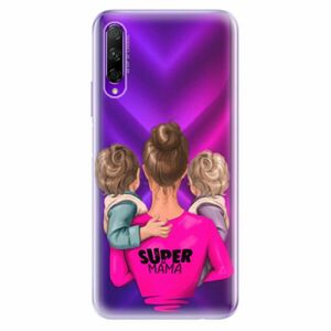 Odolné silikonové pouzdro iSaprio - Super Mama - Two Boys - Honor 9X Pro obraz