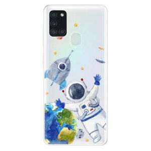 Odolné silikonové pouzdro iSaprio - Space 05 - Samsung Galaxy A21s obraz