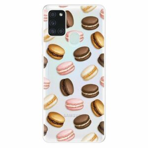 Odolné silikonové pouzdro iSaprio - Macaron Pattern - Samsung Galaxy A21s obraz