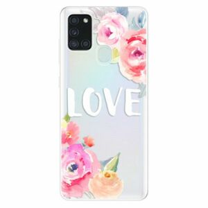 Odolné silikonové pouzdro iSaprio - Love - Samsung Galaxy A21s obraz