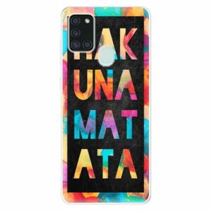 Odolné silikonové pouzdro iSaprio - Hakuna Matata 01 - Samsung Galaxy A21s obraz