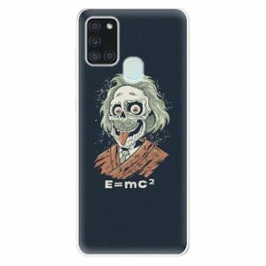 Odolné silikonové pouzdro iSaprio - Einstein 01 - Samsung Galaxy A21s obraz