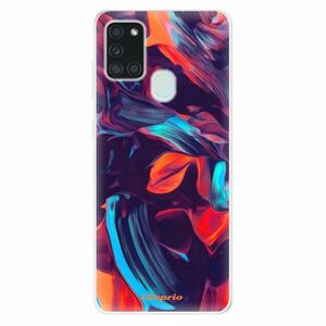 Odolné silikonové pouzdro iSaprio - Color Marble 19 - Samsung Galaxy A21s obraz