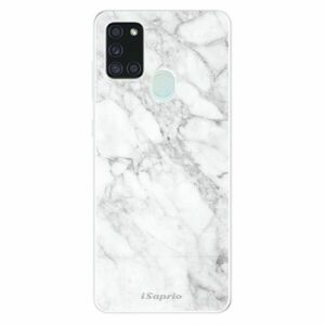 Odolné silikonové pouzdro iSaprio - SilverMarble 14 - Samsung Galaxy A21s obraz