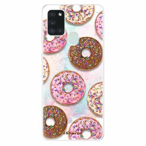 Odolné silikonové pouzdro iSaprio - Donuts 11 - Samsung Galaxy A21s obraz