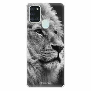 Odolné silikonové pouzdro iSaprio - Lion 10 - Samsung Galaxy A21s obraz