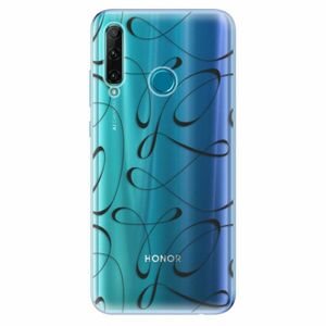 Odolné silikonové pouzdro iSaprio - Fancy - black - Honor 20e obraz