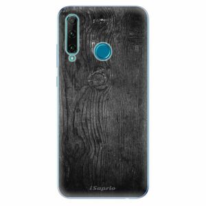 Odolné silikonové pouzdro iSaprio - Black Wood 13 - Honor 20e obraz