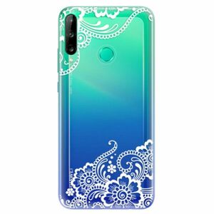 Odolné silikonové pouzdro iSaprio - White Lace 02 - Huawei P40 Lite E obraz