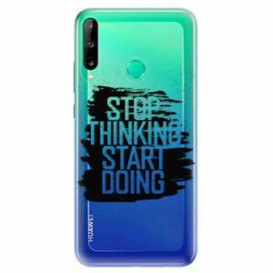 Odolné silikonové pouzdro iSaprio - Start Doing - black - Huawei P40 Lite E obraz