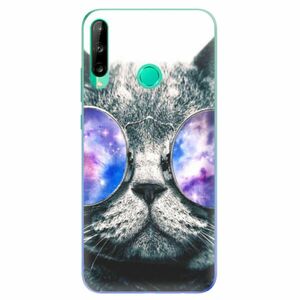 Odolné silikonové pouzdro iSaprio - Galaxy Cat - Huawei P40 Lite E obraz